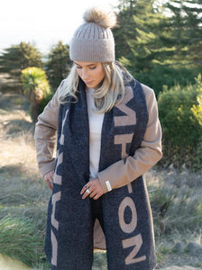 The Ferguson Wool Blanket Scarf