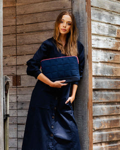 Laptop Case - French Navy