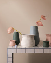 Load image into Gallery viewer, Tear Drop Vase Moss- Medium