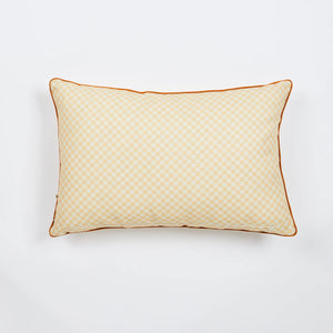 Outdoor Cushion - Tiny Checkers Vanilla 60 x 40cm