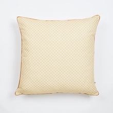 Load image into Gallery viewer, Outdoor Cushion - Tiny Checkers Vanilla 60cm