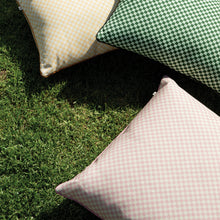 Load image into Gallery viewer, Outdoor Cushion - Tiny Checkers Pink 60cm