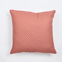 Load image into Gallery viewer, Outdoor Cushion - Tiny Checkers Red 60cm
