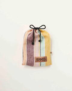 Linen Pillowcase - Hat Trick Woven Strip (Setof2)
