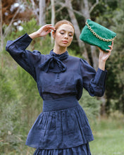 Load image into Gallery viewer, Samantha Crossbody - Emerald Suede