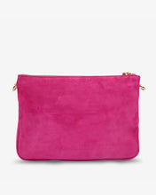 Load image into Gallery viewer, Samantha Crossbody - Hot Pink Suede