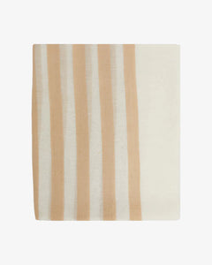 EK Scarf - Taupe Stripe