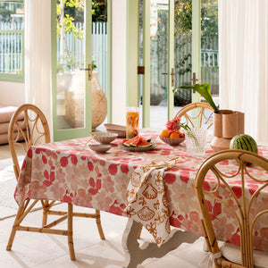 Tablecloth - Pastel Floral Pink
