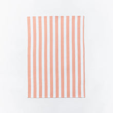 Load image into Gallery viewer, Tea Towel  - Woven Stripe Pink