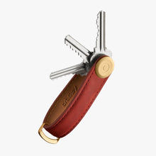 Load image into Gallery viewer, Orbitkey Key Organiser - Crazy Horse Maple-Red