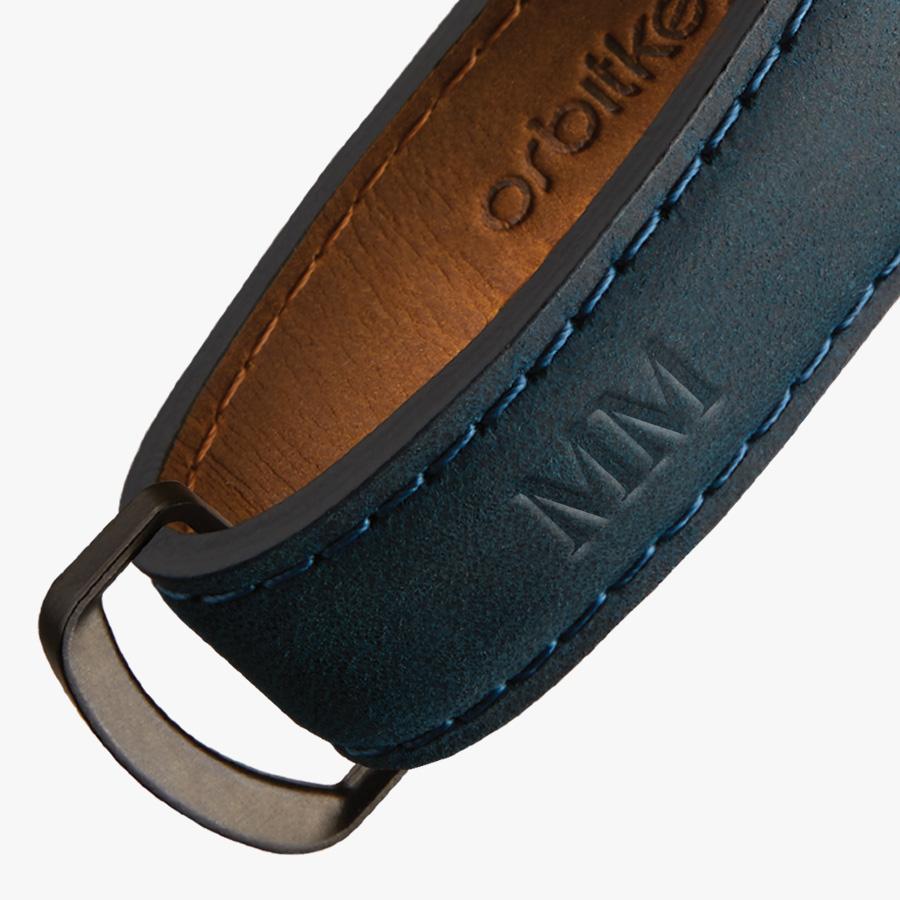 Orbitkey Key Organiser - Crazy Horse Marine Blue – The Hunted Co